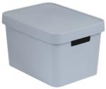 Keter Cutie depozitare cu capac INFINITY 17 L gri deschis Cos de gunoi