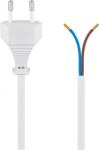 Goobay Cablu de alimentare Euro la fire deschise 2.5A 1.5m Alb, Goobay 51345 (G51345)