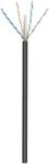 Goobay Rola cablu de retea cat. 6 UTP exterior CU 100m Negru, Goobay 77625 (G77625)