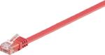 Goobay Cablu de retea UTP cat 6 flat 2m Rosu, Goobay 96412 (G96412)