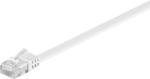 Goobay Cablu de retea flat cat 6 UTP alb 20m, Goobay 95158 (G95158)