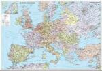 Nyír-Karta Európa országai keretezett falitérkép Nyír-Karta 70x50 cm - plexi hátlap, nem tűzhető
