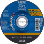 Pferd Vágókorong Eh 125-2, 4 Psf Steel (163429)