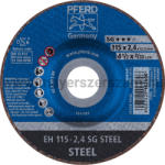 Pferd Vágókorong Eh 115-2, 4 Sg Steel (162606)