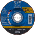 Pferd Vágókorong Eh 115-3, 2 Psf Steel (522998)