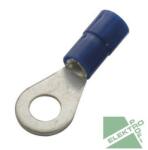 CELLPACK 811120 Saru 2, 5mm2 M6 szemes BF szigetelt, ónozott, kék (811120)