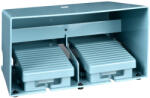 Schneider Electric Schneider XPEM3110D Biztonsági lábkapcsoló (dupla), fém, kék 2x(2NC+2NO), 1 fokozat (XPEM3110D)