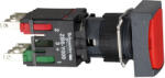 Schneider Electric Schneider XB6DA45B Harmony XB6 Ø16 komplett nyomógomb, piros (XB6DA45B)