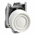 Schneider Electric Schneider XB4BPS11EX Harmony ATEX D komplett nyomógomb, Ø22, fém, 1NO, fehér, színes védőspkával (XB4BPS11EX)