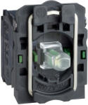 Schneider Electric Schneider ZB5AW0M13 Harmony műanyag jelzőlámpa és érintkező blokk rögzítő aljzattal, LED, 2NO, 230VAC (ZB5AW0M13)