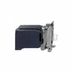 Schneider Electric Schneider ZB4BV8 Harmony fém jelzőlámpa BA9s izzós blokk rögzítő aljzattal, 480VAC (ZB4BV8)