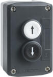 Schneider Electric Schneider XALD222E Harmony XALD tokozott nyomógomb, 1 fehér-1 fekete, 2NO+2NC, fel-lefelé nyíl felirat (XALD222E)