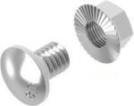 BAKS 651141 SGKM6x12 Csavar tálcához M6x12 integrált alátétes anyával (651141)