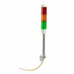 Schneider Electric Schneider XVMB1RAGS Harmony XVM Ø45 fényoszlop, piros-sárga-zöld, hangjelzővel, fali, 250mm tartócsöves (XVMB1RAGS)