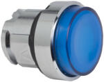 Schneider Electric Schneider ZB4BW163 Harmony fém világító nyomógomb fej, Ø22, visszatérő, LED-es, kiemelkedő, kék (ZB4BW163)