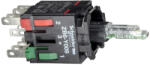 Schneider Electric Schneider ZB6ZB42B Harmony XB6 LED-es világító nyomógomb aljzat, piros (ZB6ZB42B)