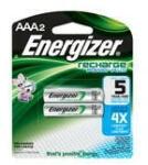 Energizer Accu Recharge 2AAA 800mAh Akku micro BL2 (2 db/csomag) (ENG HR03 800MAH BL2)