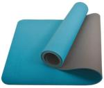 Schildkrot Fitness Saltea pentru yoga bicolora SCHILDKRÖT+ husa de transport, albastru/antracit , 180 x 61 cm, grosime 0, 4 cm (960068)