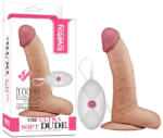 Lovetoy The Ultra Soft Dude Vibrating 17cm Flesh Vibrator
