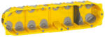 LEGRAND 080024 Batibox süllyesztődoboz négyes doboz, gumis, 40 mm (80024)