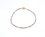  Bratara Rodonit Diametru 56 mm - Margele Rotunde Fatetate - 2x2 mm - Accesorii GF