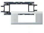 Legrand 011204 DLP alu keret Program Mosaic 4M 65 mm fedélhez (11204)
