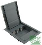 KOPOS KOPOBOX 57 Padlódoboz keret 6 férőh. fedél KUP 57-hez 6 db 45x45-ös modul (KOPOBOX 57 LB)