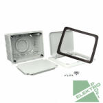 KOPOS KUZ-VO KB Doboz készlet nyitható fedél 156x196x86mm (KUZ-VO KB)