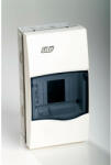 Ide Electric S. L IDE 30152 BM4PT/RR Kiselosztó ORO 1/ 4 fehér süllyesztett műanyag IP40 PE+N átlátszó ajtó (BM4PT/RR)