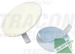 TRACON D60T Dobozfedél rugós, fehér D=69 mm (D60T)