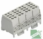 POLLMANN Elektrotech Pollmann 2080432 HLAK 25-4/8/25 GR-S Elosztóblokk 4P sínre 4xsz 8x25mm2/ 8x25mm2 # (2080432)