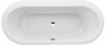 Laufen SOLUTIONS 180x80 Ovális fürdőkád, tartókerettel - standard opció - Fehér H2245110000001 (H2245110000001)