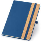 Everestus Agenda A5 cu coperta tare, 192 pagini, Everestus, 20FEB1287, Pluta, Poliuretan, Albastru, lupa de citit inclusa (EVE07-93593-104)