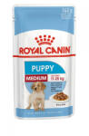 Royal Canin MEDIUM PUPPY - nedves táp közepes testű kölyök kutya részére (10*140g) - tenyesztoitap
