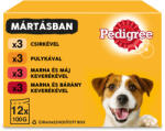 PEDIGREE Alutasak 12x100g ZÖLD Vegyes Válogatás Mártásban - tenyesztoitap