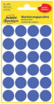 Avery Zweckform 18*18 mm-es Avery Zweckform öntapadó íves etikett címke, kék színű (4 ív/doboz), visszaszedhető ragasztóval (3596) - dunasp