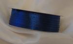  0, 3 cm szatén szalag sötétkék (45 m)-654