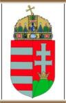  Magyarország címere faléccel fóliával 30x40 cm A Magyar Köztársaság címere