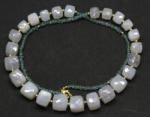  Colier Apatit Albastru Disc si Calcedonie Patrata Fatetata - 7-10 x 5-9 mm - Accesorii GF - concepttropic - 252,00 RON