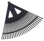  Lombseprű műanyag 60 cm íves fekete (14528) (14528)