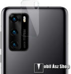 Huawei P40, Kameralencse üvegfólia, 1db, 9H, 0, 33mm