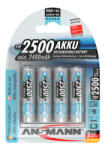 ANSMANN Acumulatori preincarcati AA R6 2500mAh blister 4 bucati ANSMANN (5035442) Baterie reincarcabila