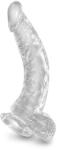 Pipedream King Cock Clear Cock with Balls 7,5"