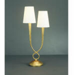 Mantra PAOLA 3546 asztali lámpa arany fém 2xE14 max. 40W E14 IP20 (3546)
