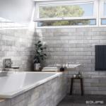 Equipe Cerámicas EQUIPE TRIBECA Grey Whisper szürkés törtfehéres fürdőszobai csempe