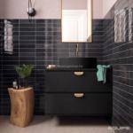 Equipe Cerámicas EQUIPE TRIBECA BASALT csempe