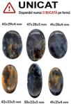  Cabochon Pietersit Oval - 41-50x21-29x4-5 mm