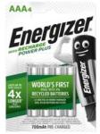 Energizer Tölthető elem, AAA mikro, 4x700 mAh, "Power Plus" (ENERGIZER_E300626600/E300461300) (ENERGIZER_E300626600/E300461300)