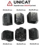  Turmalina Neagra Naturala Neregulate Fatetate cu Gaura - 14-29 x 12-17 mm - ( XXL )