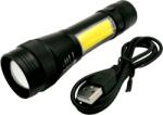 Jiangsu Bright Мултифункционален акумулаторен led фенер с режим на увеличение, usb, sos светлина 520